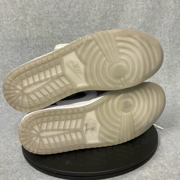 Nike Jordan 1 Mid SE White Medium Grey Cool Grey HF3216-100 Men's Size 10 - Picture 6 of 6